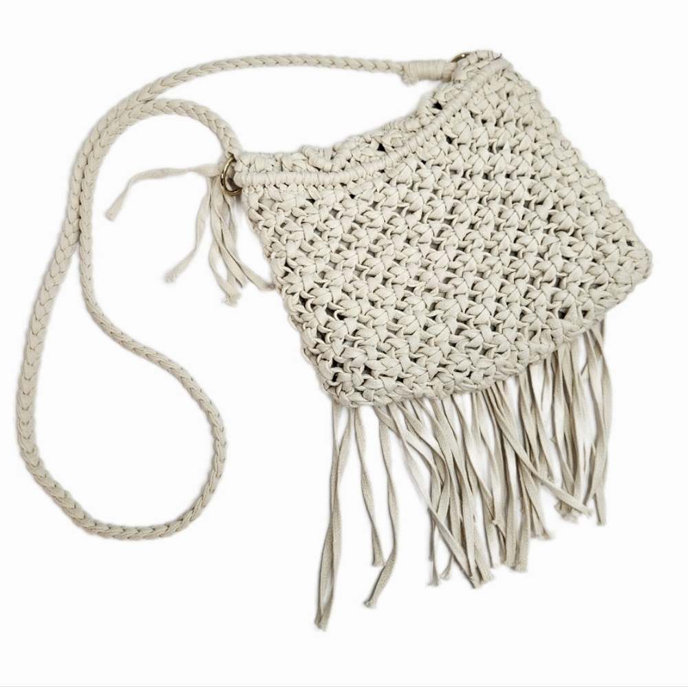 Macrame Crossbody Bag - Picture 5 of 17